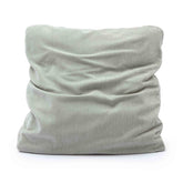 Tipsy Mint Green Upcycled Chenille 20" x 20" Square Floppy Pillow Model: TOV-C69142